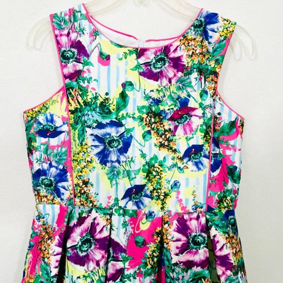 Pippa & Julie Big Girls Floral Occasion Dress - Size 16 - Picture 2 of 6